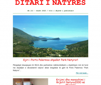 Ditari Natyrës nr.111 - Gusht 2022